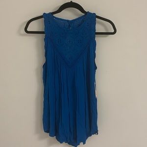 Volcom Royal Blue Tank Top